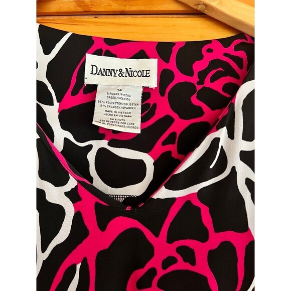 Danny & Nicole Colorful Wimen Dress 14 - Picture 2 of 4